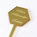 PERSONALIZED NAME DRINK STIRRERS CUSTOM HAND LETTERED CALLIGRAPHY STIR SWIZZLE STICKS COCKTAIL BAR ACCESSORIES