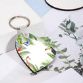 Heart Sublimation Keychain Blanks Bulk MDF Keychain Double Sided Heat Transfer Keychain