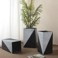 P43 Nordic Cylinder Style Cement Flowerpot Nordic Literature and Art Indoor Potted Concrete Pots Garden Cement Flower Pots