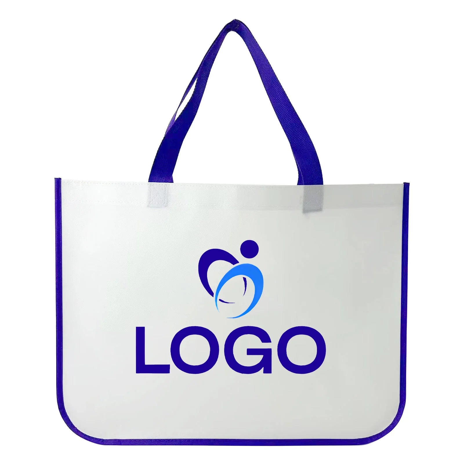 Customized Eco-Friendly Recyclable PP Non-Woven Tote Bag Foldable Laminated Fabric for Packable Shopping