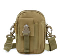 Waterproof Tactical Hiking Climbing Tan Waist Sling Bag Utility Pouch