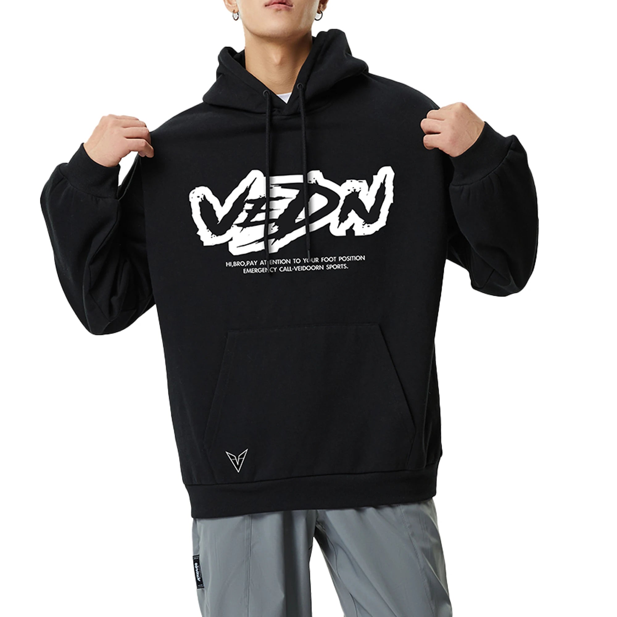 Customize High Quality Autumn Oversize Men Women Sports Pullover Hoodies Workout Athletic Sweatshirts Polyester/Cotton