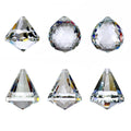 40mm Crystal Ball Prism Pendant for Chandeliers Hanging Crystals Sun Catcher for Window Home Decor GOLDENHAITAI