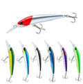 Top Right 40g 180mm M111 Big Minnow Deep Diving Lip 7-9m Trolling Lure Seawater Fishing Bait  Pesca Jerkbait