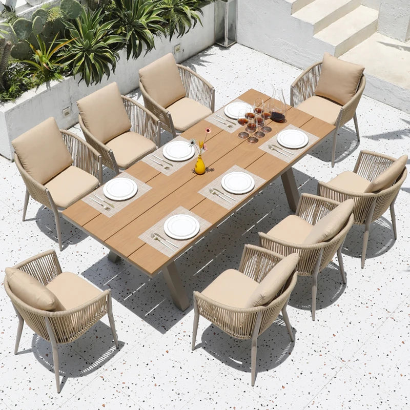 Economic Modern Outdoor Aluminum Alloy Chair for Coffee Shops Restaurants Gardens Staircases Villas