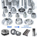 Customized Cnc Parts Stainless Steel Aluminum Titanium Machining Cnc Milling Parts for Industrial Equipment Metal Part