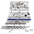 Excellent Quality Progressive Die Metal Stamping Eyelet Rivet Snap Assemble Die Mould for Household Appliance ISO9001-2005