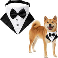 Pet Dog Bow Tie Collar Formal Dog Tuxedo Wedding Bandana Collar Formal Dog Tuxedo Neckerchief