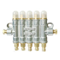 2-6 Outlets Detective Volumetric Lubricating Oil Distributor Dispenser DT-500 with Dust Cap for CNC Centralized Lubrication