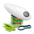 Kitchen Gadget Portable Custom Bottle Openers Smooth Edge Mini Handheld Automatic Jar Opener Auto Electric Can Opener