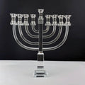 9 Arms Hanukkah Candelabra Rystal Menorah MH-Z0334