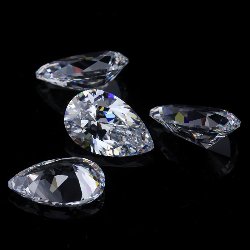 All Sizes 5A Grade China Wholesale Synthetic G White Marquise Cut Cubic Zirconia (CZ Stone) IGI Certified Imported