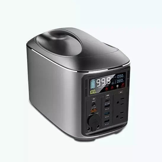 Outdoor Portable Power Station 10000W with 4G 740W Solar Panel 600W Back PV Lithium Battery Pack for Car Use