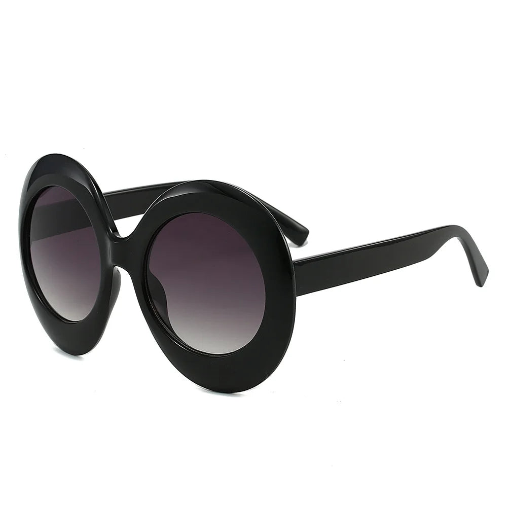 Hot Classic Oversized Eyeglasses Frames High Quality Metal Hinges Fashion Sunglasses Women Custom logo Retro Shades