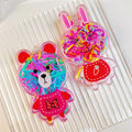 2022 Wholesale New Design Kids Colorful Rubber Elastic TPU Child Hair Bands Cutter Set Sweet Hair Accessories Box Packaging