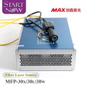 MAX Fiber Laser Source MFP-30 30W Q-switched Pulse GQM Laser Generator Output Connector Protective Lens Group