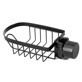 Adjustable Sponge Brackets Kitchen Over Sink Drain Storage Shelf Storage Basket Hanging Drain Storage Rack