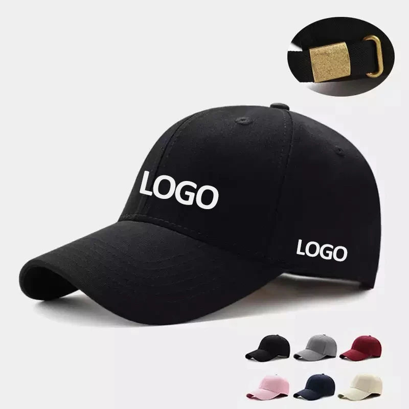 Wholesale 100% Cotton Baseball Caps Dad Customize Fashion Blank Sports Hats and Caps Embroidery Logo Cap for Man