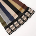 JULUN Men's Belts Nylon Belt With Quick Release Buckle Multi-Color Heavy Duty Outdoor Work Casual Accessory