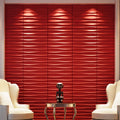 China 3D Wall Panels PVC Waterproof Modern Geometric Graphic Design Easy DIY Commercial Use