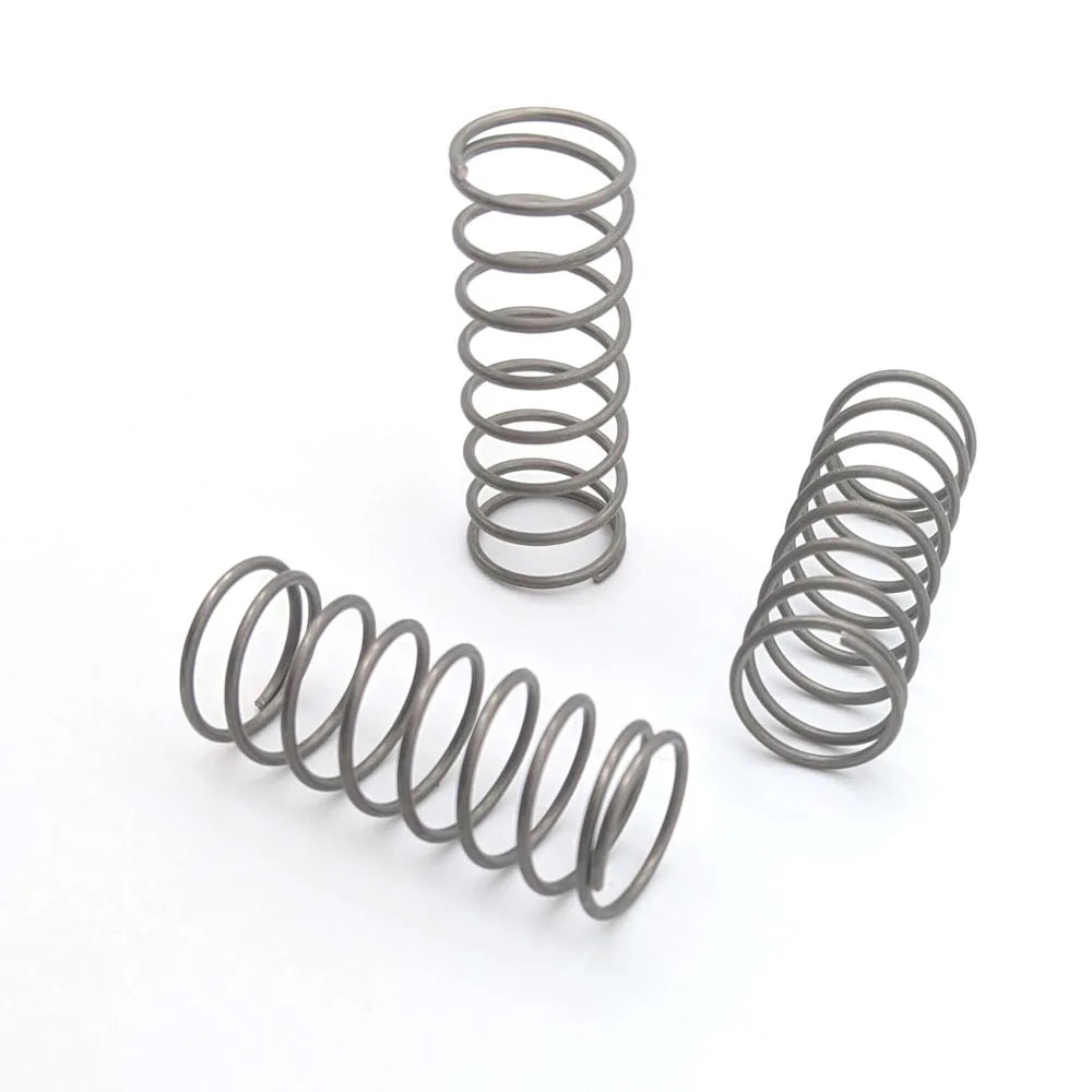 Custom Flashlight Pcb Battery Spring Contact Connector Steel Heavy Concial Compression Coil Spring