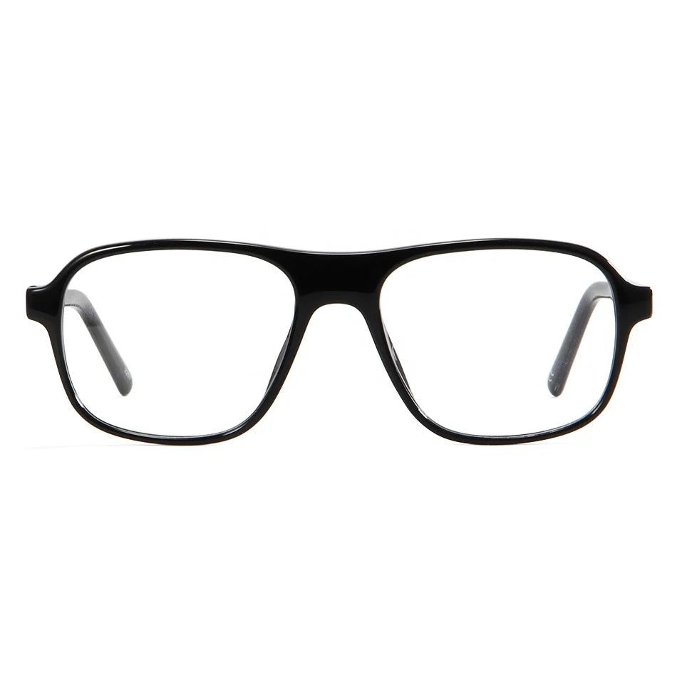 Designer Acetate Tortoise Pilot Glasses Frame Optical Men'S Eyeglasses for Women Spring Hinge Prescription Eyewear Frames