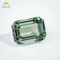 Goldleaf Wholesale Factory Price Green Octagon Lab Grown Emeralds Cut Certificate Loose Gemstones