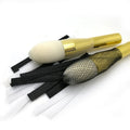Cangli Pro Makeup Brush Protector Reusable Expandable PE Plastic Mesh Cover for Eyeshadow Brush OEM Available Model CL-BM01
