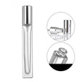MUB Wholesale Hot Selling 10ml Square Crimp Perfume Glass Pressurized Spray Bottle