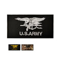 Seal Assault Team Eagle Embroidery Patches Used for Jackets Backbags Decorative Clothes With Hook and Loop Buckles