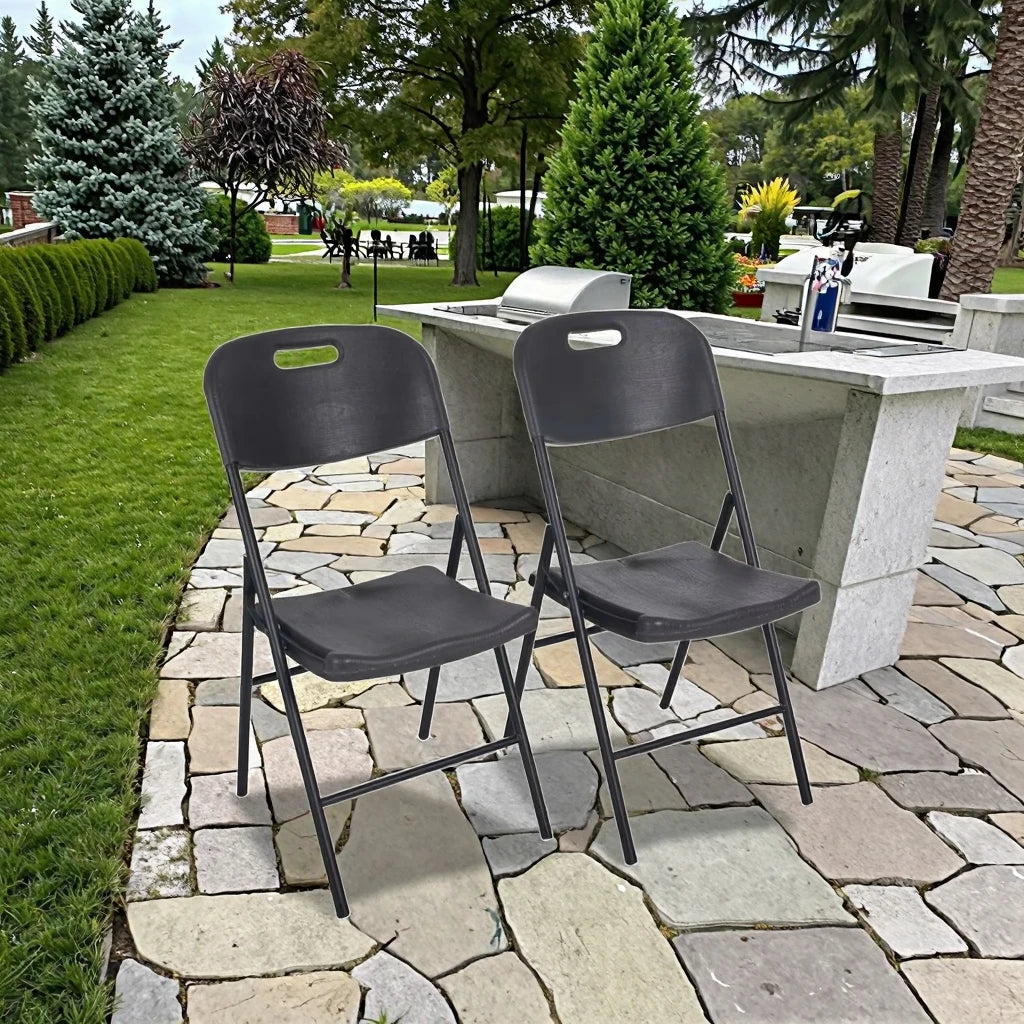 Simple Leisure Plastic Folding Chair White Outdoor Furniture Custom Wholesale Restaurant Plastic Folding Chair