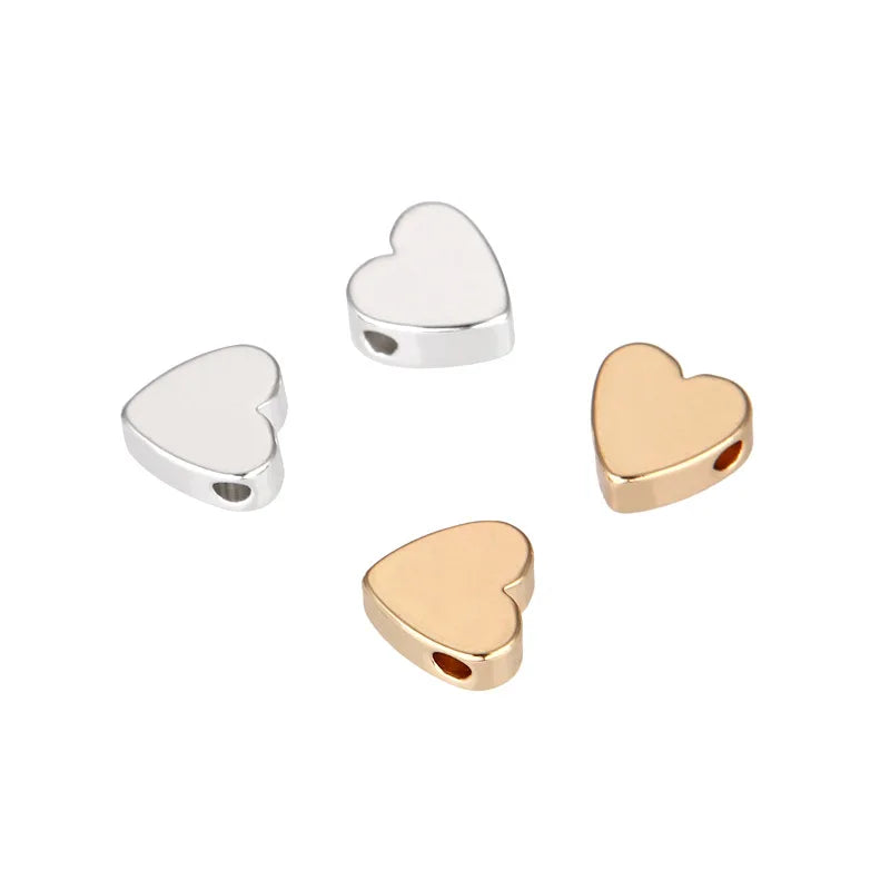 Wholesale DIY JEWELRY ACCESSORIES CHARM BRASS WITH IMITATION GOLD PLATING8 MM *3 MM big HOLE 2 mm