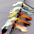 Luminous Artificial Soft Bait 36G 14Cm Octopus Lead Head Slow Jigging Squid Lure With Assist Hook for Saltwater Freshwater