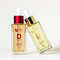 Factory Direct Luxury 30Ml Flat Shoulder Square Shape Transparent Glass Dropper Bottles Fashion Serum Packaging Whole Sale