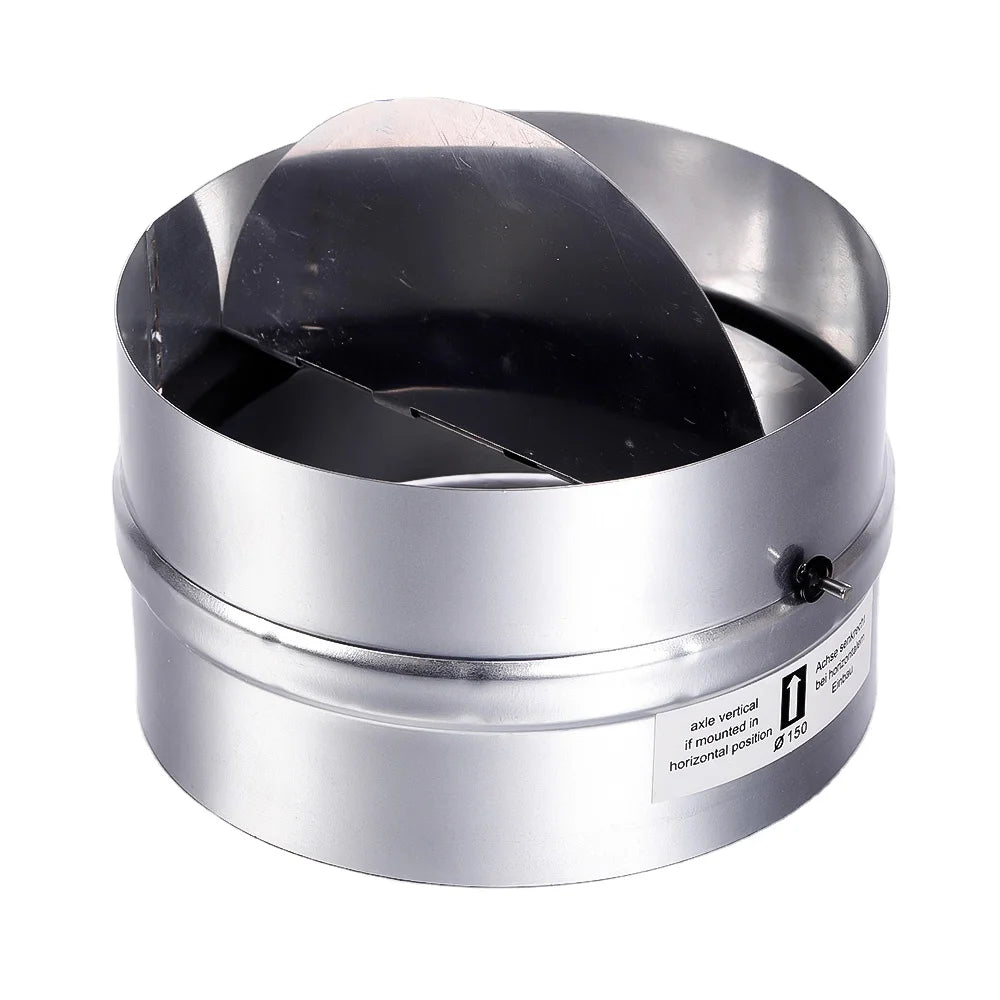 Ventilation Backdraft Damper Dryer Vent Hose Coupling Back Draft Blocker Back Draught Shutter Back Draught Damper for HVAC