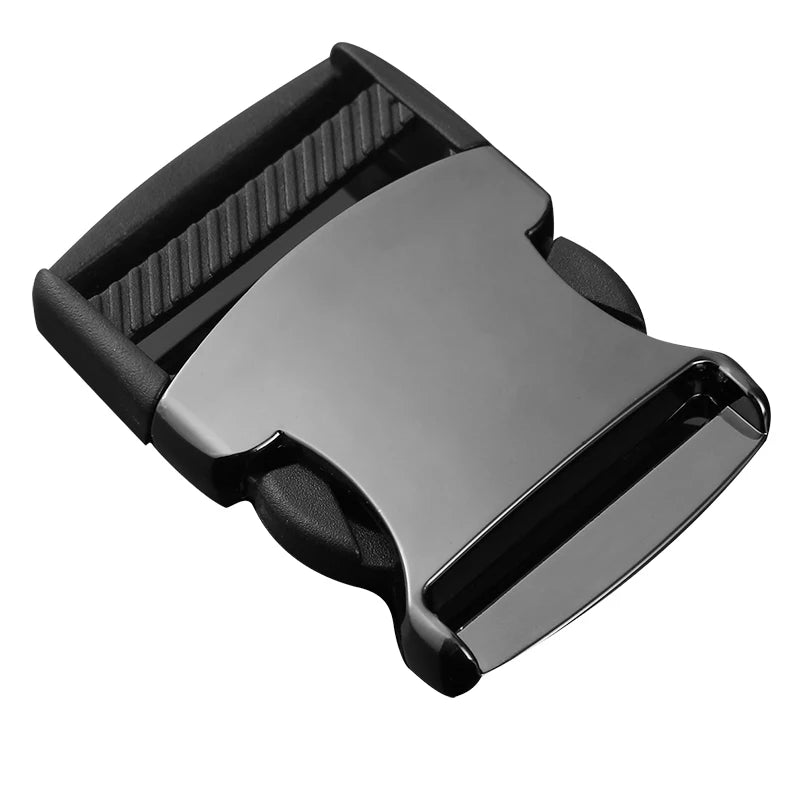 2025 Hot Sale 38MM Hand Bag Metal Buckles Metal Half Buckle Stainless Steel Side Quick Release Heavy Duty Leather Belt Buckles