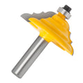 L-N261 1Pc 8mm Shank Architectural Molding Router Bit Convex Cross-bars Cabinet Door Wood CNC Bits