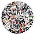 60PCS USA Hip hop music singer rapper Eminem sticker