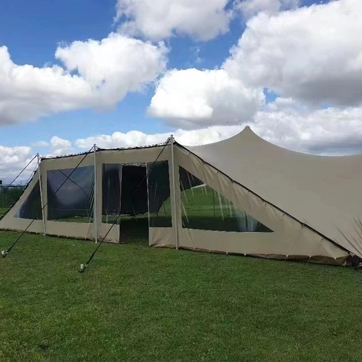 8*12m Waterproof Stretch and Elastic Closed Room Tent with Doors  for Wedding Events