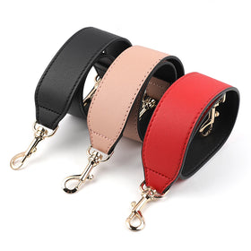 Female Handles Shoulder Bag Strap 50cm PU Leather Bag Strap Snake Straps Belt