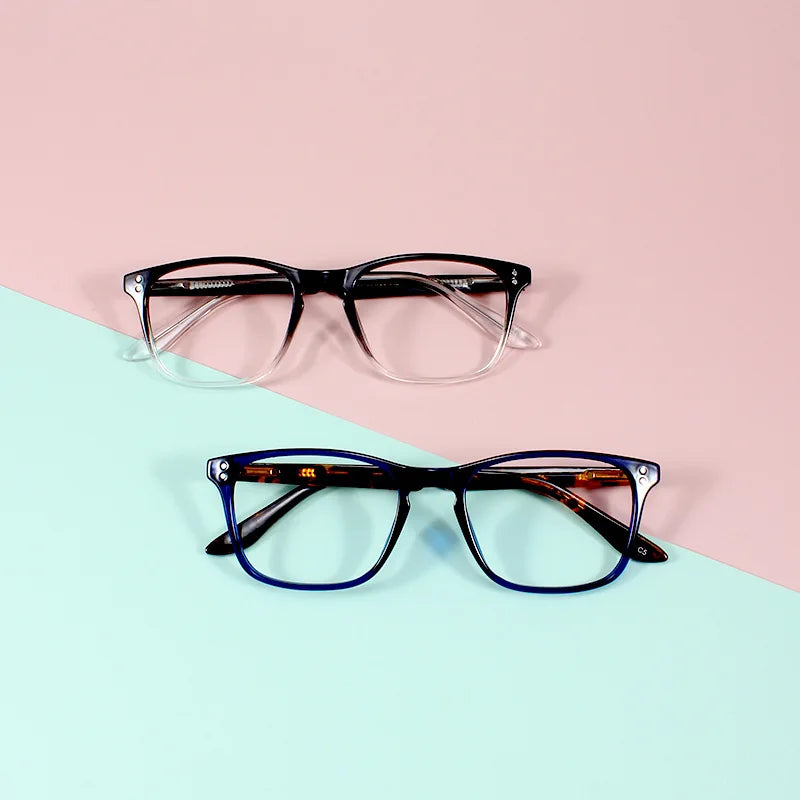 Matte Black Eyeglass Frames Glasses Designer CP Painting Eyeglasses Frames