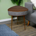 2024 Hot Factory Selling Smart Side Coffee Table Wireless bluetooth with Phone Charging Music Table for Indoor Home Furniture