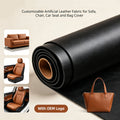 Factory Direct OEM PU Leather Fabric  Custom Logo Artificial Leather for Sofa Chair Car Seat & Bag Cover