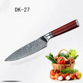 Professional 7.5 Inch VG10 Damascus Chef  Messer  With Water Ripple