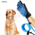 Dog Bath Tool Sprayers Glove Silicone Pet Brush Cleaner Push on Tap Shower Head Pet Supplies Paw Washer for Dogs