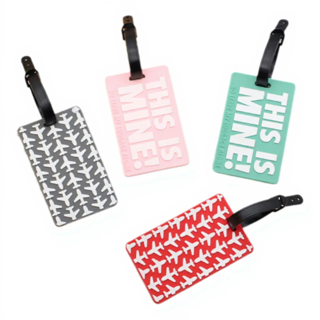 Custom Rubber Silicone Pvc Luggage Tag Baggage Tag Custom Personalized Logo Name Travel Bag Luggage Tags for Bag