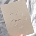 Personalized 4x6 Inch Embossed Logo Thank You Letter for Small Business Custom Luxury Business Thank You Card for Your Purchase