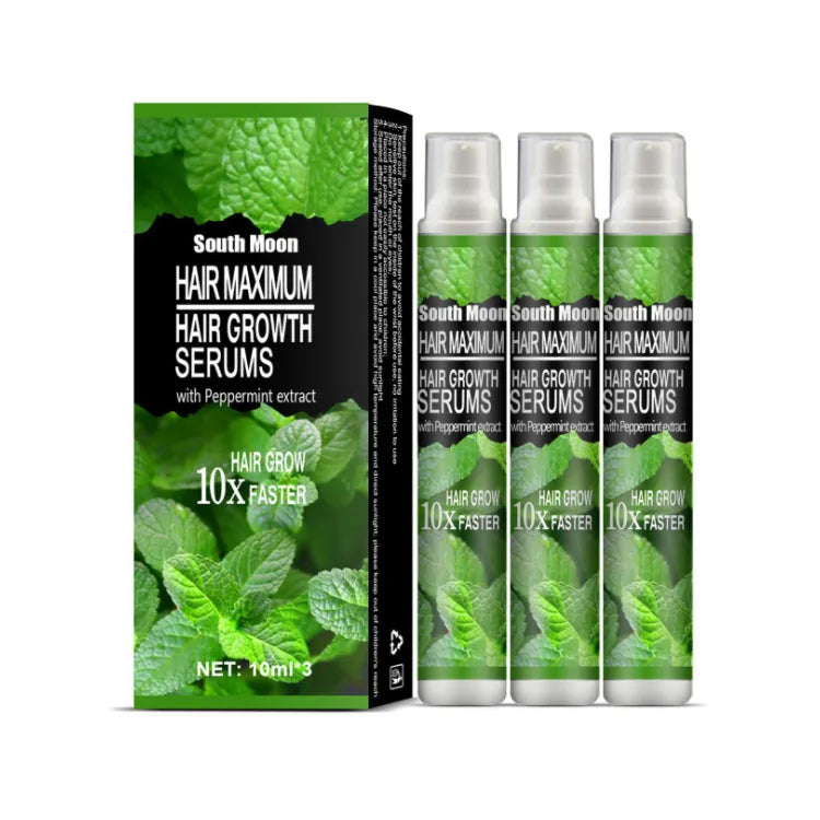 Peppermint Hair Growth Spray Serum Natural Anti Hair Loss Products Growing Prevent Baldness Treatment Germinal Liquid Men Women