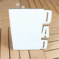 Free Sample CUSTOM GIFT Glossy Wood for DAD MOM 2021 GRAD FAMILY Blanks Sublimation MDF Photo Frame 150x180mm White & Black