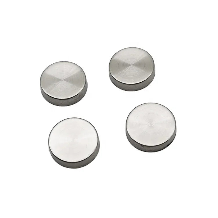 Hot Sale 304 Mirror Stainless Steel Hollow Screw Caps Dia 16mm Fasteners Screw Head Covers